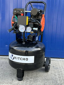  length type new goods quiet sound type oil less compressor 40L(38L) tanker 100V50/60HZ 1.5HP 1 years guarantee cleaning / painting . noise measures etc. high speed 