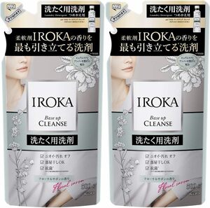 【まとめ買い】フレアフレグランス IROKA べースアップクレンズ 詰替用 500g×2個