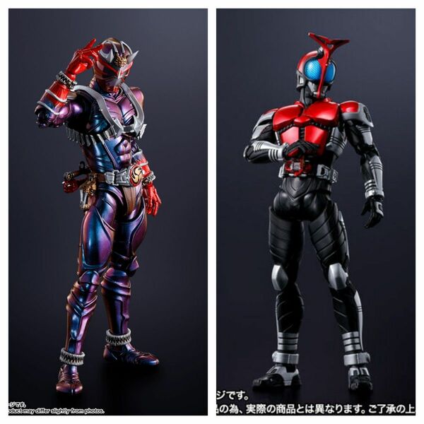 S.H.Figuarts(真骨彫製法)仮面ライダーカブト ライダーフォーム＆S.H.Figuarts(真骨彫製法)仮面ライダー響鬼