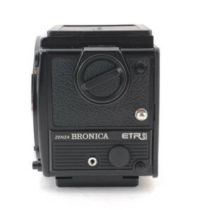 動作品 ゼンザブロニカ ZENZA BRONICA ETR SI ボディ 中判フィルムカメラ 管GG2926の画像3