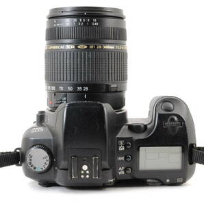 動作品 キャノン Canon EOS D60 レンズ TAMRON AF ASPHERICAL 28-300mm f3.5-6.3 MACRO XD LD デジタル一眼レフカメラ フード付 管GG3008の画像5