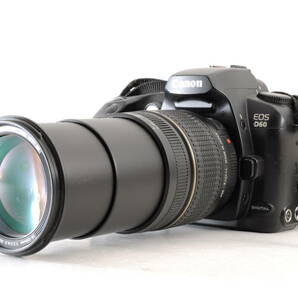 動作品 キャノン Canon EOS D60 レンズ TAMRON AF ASPHERICAL 28-300mm f3.5-6.3 MACRO XD LD デジタル一眼レフカメラ フード付 管GG3008の画像10