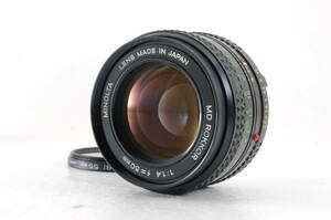  Minolta MINOLTA MD ROKKOR 50mm f1.4 MF single-lens camera lens tube GG3107