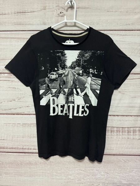 アビーロード　ビートルズ　TheBeatles 古着　Tシャツ　バンT