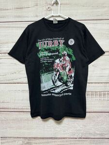 フルーツオブザルーム　古着　Tシャツ　バイク　JURBY