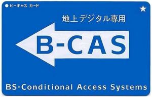 B-CAS CARD 青