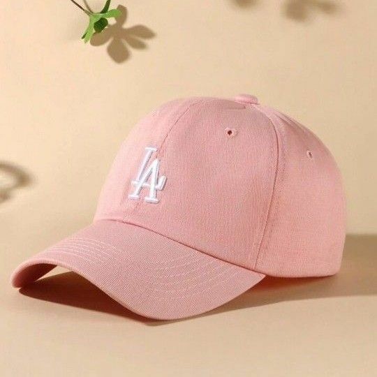 ピンク　帽子　ほぼ新品 キャップ 帽子