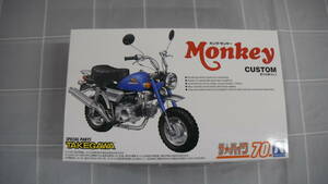  toy festival Aoshima 1/12 Honda Z50J Monkey '78 custom Takegawa specification Ver.1 not yet constructed home storage goods plastic model over . parts have 