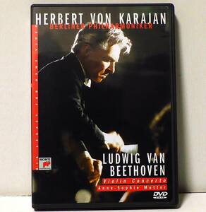 DVD Muta -kalayan beige to-venva Io Lynn concerto MUTTER KARAJAN BEETHOVEN VIOLIN CONCERTO SVD 46385