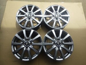 MANARAY　SPORT 　ホイール ホイル 社外 アルミ 14インチx4.5J(+45) PCD100/4穴 個人宅発送不可　4本[ZNo:06003112]