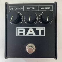 【A-2】 PROCO RAT2 エフェクター ディストーション 246875 ER3977 0114 OP07DP プロコ ラット ガリ有り 裏フタ欠品 1865-96_画像1