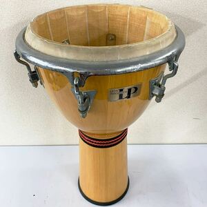 【Id-3】 LP Latin Percussion Djembe LP720X旧モデル？ ジャンベ ラテンパーカッション 打楽器 傷や汚れ、錆多め 現状品 1763-7