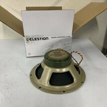 【L-4】 Celestion GreenBack 30W スピーカーユニット 動作確認済 元箱付き セレスティオン 中古品 116-48_画像1