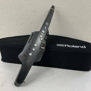 【P-4】 Roland AE-10 エアロフォン ローランド ケース付き 通電確認済み 美品 1543-34