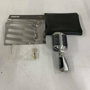 【A-2】 Shure Super 55 ダイナミックマイク 動作確認済 付属品付 説明書付 中古品 1715-29