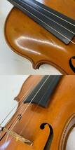【Gt-8】 詳細不明 Dieudonn Luthier Ch. Enel a Paris, 1926 Charles Enel バイオリン ヴァイオリン 傷多数 現状品 1865-158_画像4