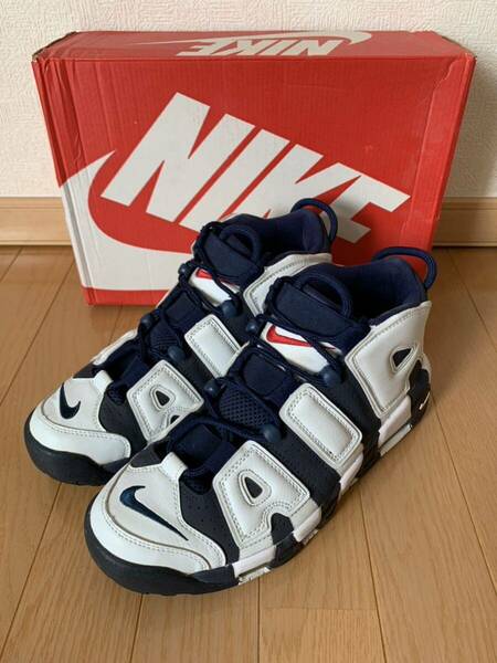 27㎝ NIKE AIR MORE UPTEMPO 414962-104 ナイキ エア モア アップテンポ オリンピック　モアテン モアアップテンポ 2016年復刻