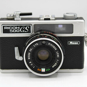【動作未確認】RICOHリコー「フィルムカメラ RICOH 500 GS」箱・説明書付の画像2