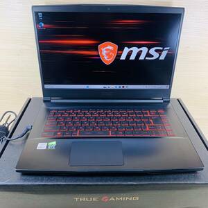 超美品 ゲーミングノートPC MSI GF65-10UE-256JP 8GB 512GB 4321