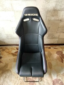 BRIDE PROS full bucket seat beautiful goods! leather seat SXE10 Altezza seat rail attaching! * discount who comes to take limitation 