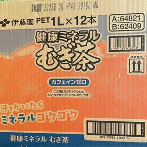 健康ミネラルむぎ茶1L×12本(1ケース)