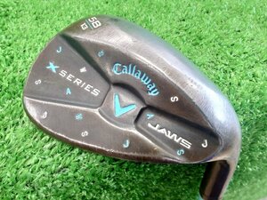 4卍1400 レア!! カスタムウェッジ【Callaway/キャロウェイ】X SERIES JAWS FORGED　 58MD-13　Dynamic Gold《札幌/美しが丘店