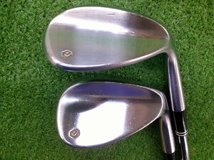 3＃２４４７【ＥＰＯＮ】フォージド　５２°と５８°の２本セット／フレックス：スチールＳ　シャフト：ＤＧ【小樽店】