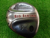 3＃１８２０　【キャロウェイ】ＢＩＧ ＢＥＲＴＨＡ　５Ｗ／ロフト：記載なし　フレックス：Ｒ　シャフト：純正【小樽店】＃_画像1