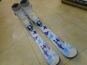 3＃１９４１　【ｂｘＢ・ＧＥＮＩＸ】Ｊｒスキーとブーツの２点セット／長さ：１１８ｃｍ　ブーツサイズ：２２ｃｍ【小樽店】