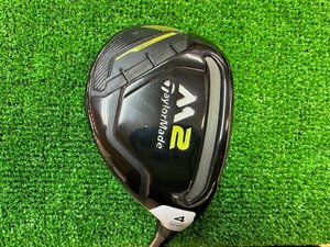 1●816 【TaylorMade/テーラーメイド】 4U 22° M2 '2017 ユーティリティ M2 REAX 65 中古 クラブ ≪札幌/店頭引取OK!≫