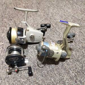 ジャンク品 リール3点セット DAIWA CORONET10 RYOBI RX-01 SHIMANO HOLIDAY SPIN XT 2000 ダイワ リョウビ シマノ