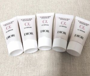 Dior　カプチュールトータルルセラム　5ml×5点