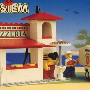 LEGO レゴ 6350／10036 Pizza to Go ピザハウス