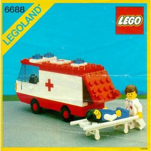 LEGO レゴ 6688 Ambulance 救急車