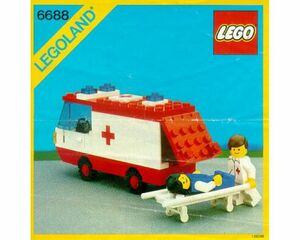 LEGO レゴ 6688 Ambulance 救急車