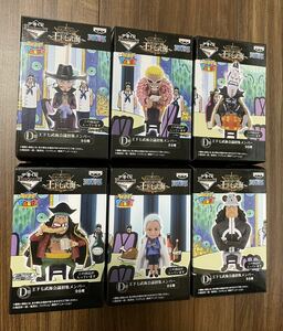 ONE PIECE 新品未開封品 ワンピース ワールドコレクタブルフィギュア 王下七武海 全6種