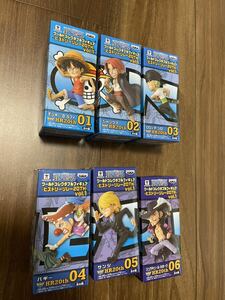 ONE PIECE 新品未開封品 ワンピース ワールドコレクタブルフィギュア ヒストリーリレー20TH 全6種