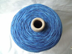 * cotton cotton 100% many color yose thread blue group approximately 600g*