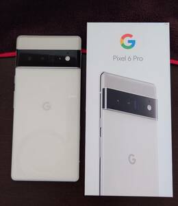 【Google Pixel 6 Pro Cloudy White クラウディホワイト SIMフリー 128GB Googleストア版】