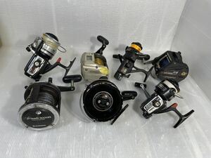  Junk катушка совместно 7 шт SHIMANO Shimano DAIWA Daiwa электрический катушка работоспособность не проверялась 