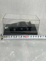 中古保管品　日産スカイライン GTR 1/43 ブラック　展示用に ミニカー NISSAN ニッサン skyline_画像1