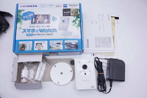 I-O DATA network camera smartphone . transfer Qwatch(k watch ) TS-WLC2 see protection camera pet camera 