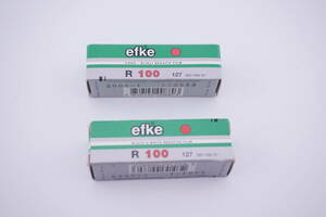 2 pcs set * efke R 100 photo kemikaefkeR 100 127 size 127 stamp white black nega film FOTOKEMIKA Croatia 