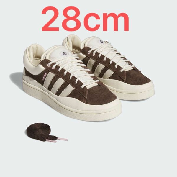 新品Bad Bunny × adidas Campus “Dark Brown” スニーカー アディダス キャンバス