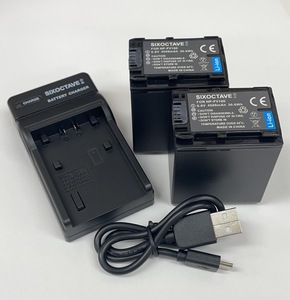 NP-FV100 SONY interchangeable battery 2 piece . interchangeable charger (USB rechargeable )1 piece HDR-PJ20 NEX-VG10 HXR-MC1 HDR-CX720V HDR-PJ760 VHDR-PJ210