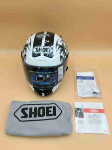 A10665◇SHOEI ショウエイ ヘルメット フルフェイス X-9 Mサイズ 57㎝ 収納袋付 バイク用品【未確認】240509