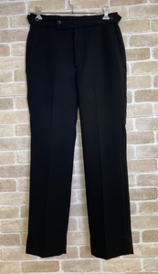 日本製 NEEDLES ニードルス スラックス Side Tab Trouser Poly Double Cloth　パンツ MR189 ブラック S 33838182＃2