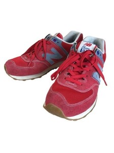 new balance ニューバランス ローカットスニーカー ml574wtr レッド US9　27cm 44804380