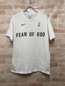 NIKE × Fear of God ナイキ Tシャツ CU4699-133 ホワイト S 111388926