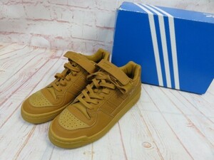 箱有 adidas アディダス FORUM LOW フォーラム スニーカー ローカット BB0467 ブラウン 26.5cm 991789478